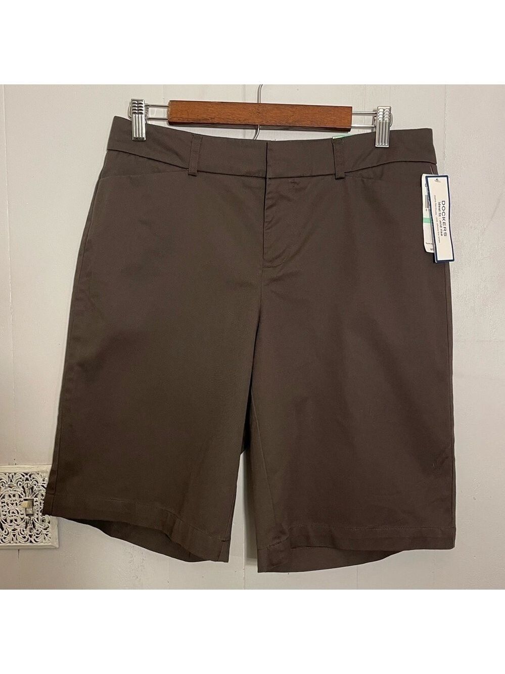 Vintage Womans Dockers Ideal Fit Bermuda Shorts